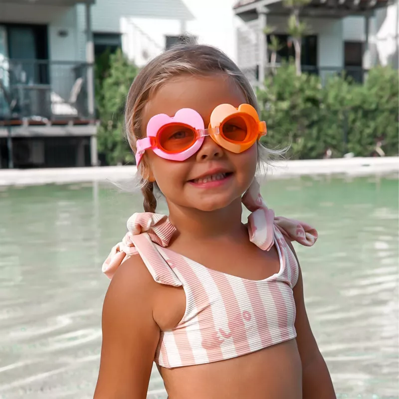 Sunnylife vaikiški plaukimo akiniai – Poppy the Peach