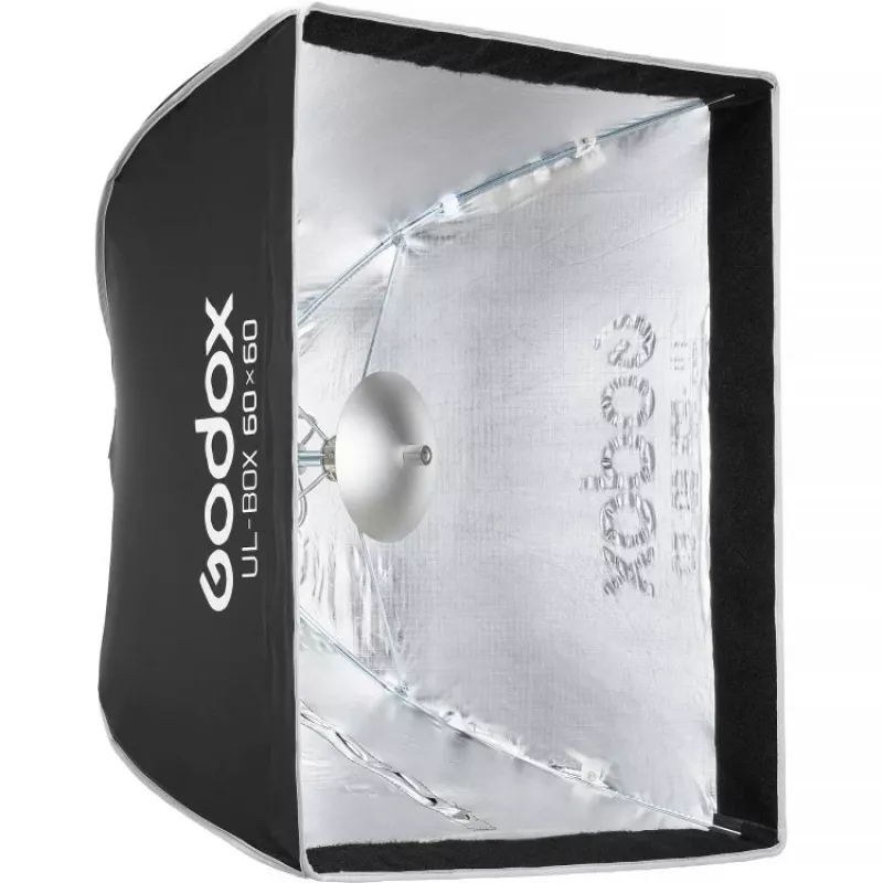 Godox UL-Box-6060 skėtinis softbox su Bowens tvirtinimu studijiniam apšvietimui