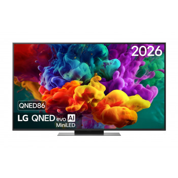 LG 55QNED86B6B 55 inch QNED MiniLED 4K UHD 144Hz VRR išmanusis televizorius (2026)