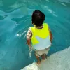 Sunnylife vaikiška plaukiojimo liemenė (3–6 metai) – Aqua Neon