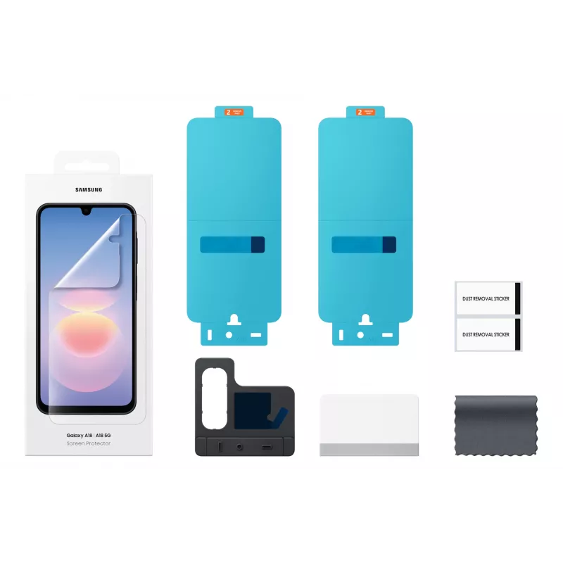 Samsung ekrano apsauga Galaxy A18, permatoma