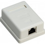 Goobay RJ45 tinklo lizdas, 1 prievadas, CAT 6, STP – ekranuotas