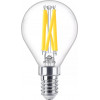 Philips LED Classic WarmGlow lemputė 60W E14, lašo formos, skaidri, reguliuojamo ryškumo