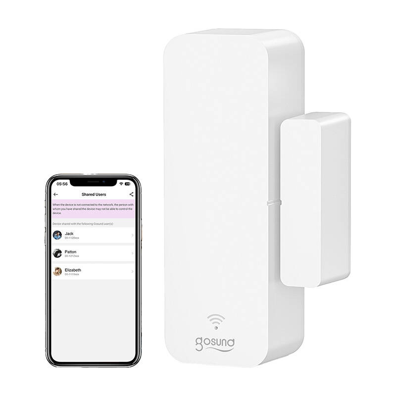 Gosund ST18 Zigbee Tuya išmanusis durų ir langų atidarymo jutiklis