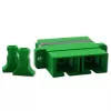 Qoltec šviesolaidinis adapteris SC/APC, Duplex, vienmodis (54143)