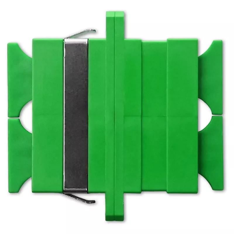 Qoltec šviesolaidinis adapteris SC/APC, Duplex, vienmodis (54143)