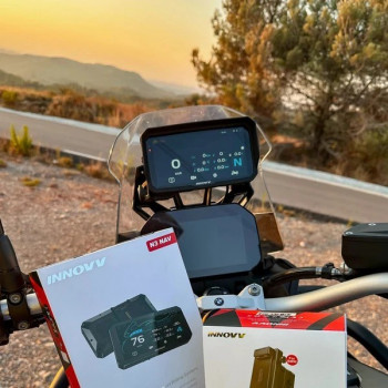 INNOVV N3 universalus greito atleidimo motociklo išmanusis ekranas su CarPlay, kameromis ir TPMS