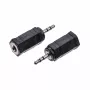 Gembird garso adapteris 3.5 mm lizdas – 2.5 mm kištukas