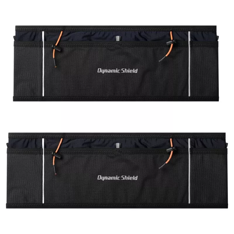 Spigen A712 Dynamic Shield juosmens krepšys, M dydis, juodas