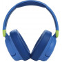 JBL Junior 460NC mėlynos spalvos ausinės su lankeliu