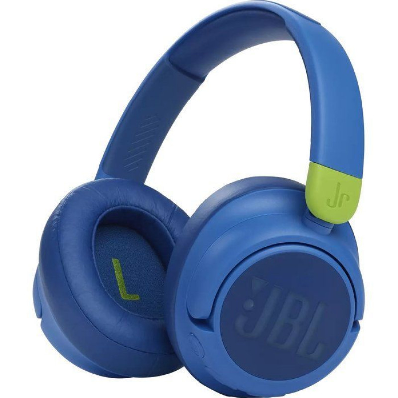 JBL Junior 460NC mėlynos spalvos ausinės su lankeliu