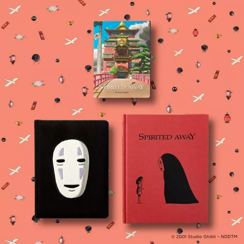Studio Ghibli atvirukų rinkinys – Spirited Away (30 vnt.)
