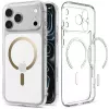 Spigen Ultra Hybrid MagSafe dėklas iPhone 17 Pro / 18 Pro, permatomas/auksinis (ACS12157)