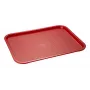 APS greito maisto padėklas 350 x 270 mm, aukštis 20 mm, polipropilenas, raudonas (530)