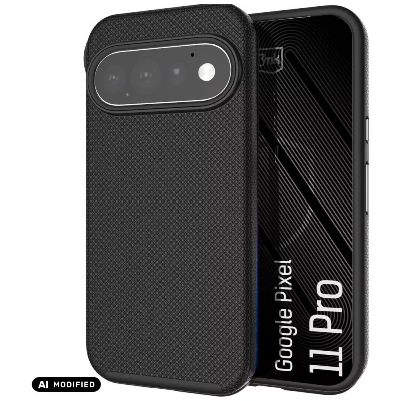 3mk Fortis MagCase, skirta Google Pixel 11 Pro, juodas