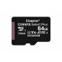 Kingston microSDXC atminties kortelė 64 GB, UHS-I (SDCS2/64GBSP)