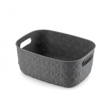 Curver Softex S krepšys 4 L, 26,4x19,4x11,1 cm, tamsiai pilkas
