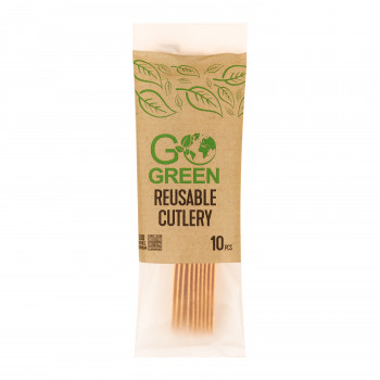 Gogreen Go Green daugkartiniai peiliai, 10 vnt.
