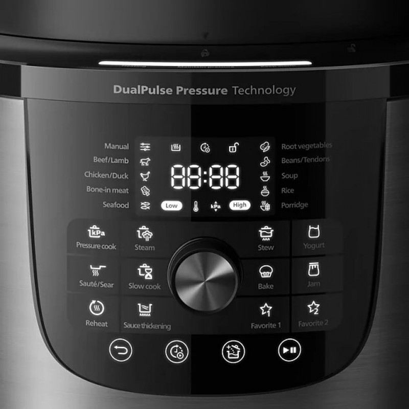 PHILIPS 3000 serijos daugiafunkcis puodas su dangčiu, 6 l