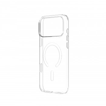 Just Must MagSafe Crystal I dėklas iPhone 18 Pro, permatomas