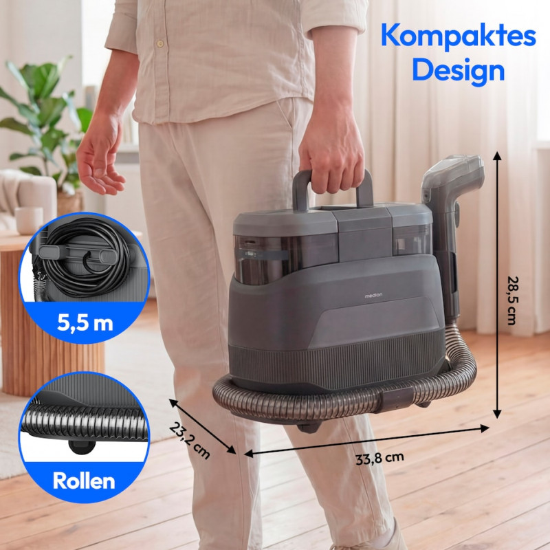 Medion X10 UC MD100123 apmušalų ir kilimų valymo įrenginys
