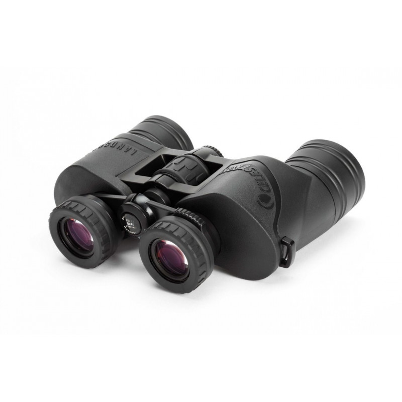 Celestron LandScout 8x40 Porro žiūronai su BaK-4 prizmėmis, juodi