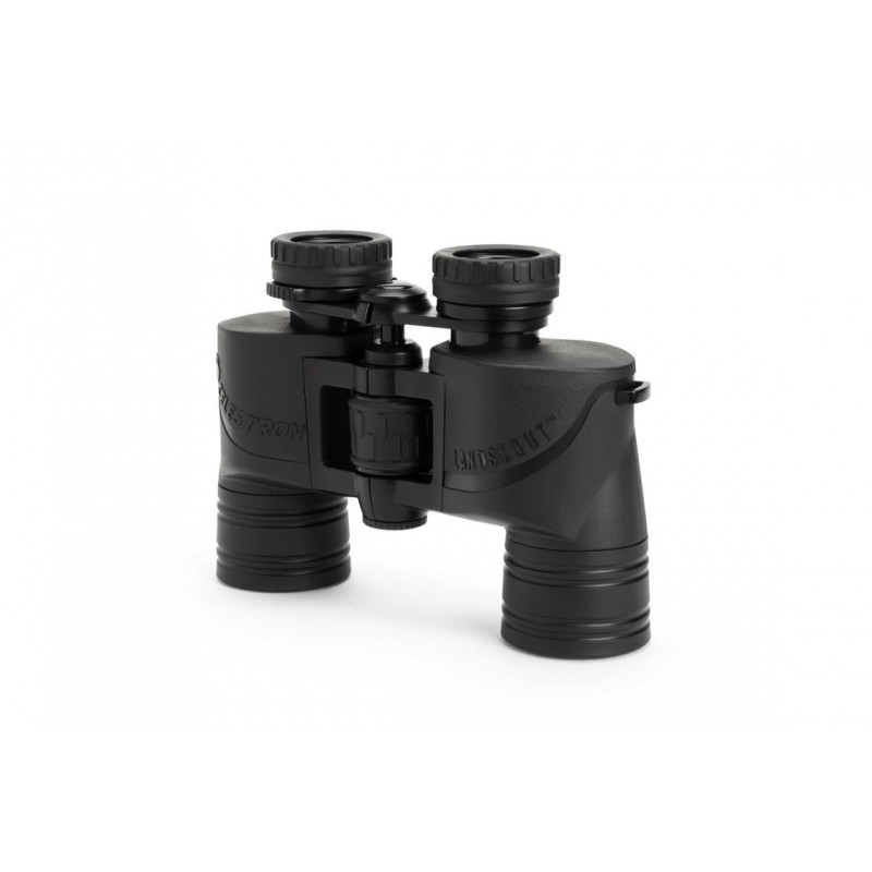 Celestron LandScout 8x40 Porro žiūronai su BaK-4 prizmėmis, juodi
