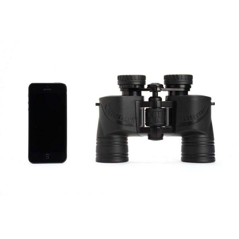Celestron LandScout 8x40 Porro žiūronai su BaK-4 prizmėmis, juodi