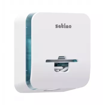 Satino higienos paketėlių dozatorius HYGINITY FemCare FC1 System 333442, baltas plastikas