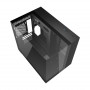 Darkflash TH285M Micro-ATX kompiuterio korpusas su grūdintu stiklu, juodas