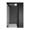 Darkflash TH285M Micro-ATX kompiuterio korpusas su grūdintu stiklu, juodas