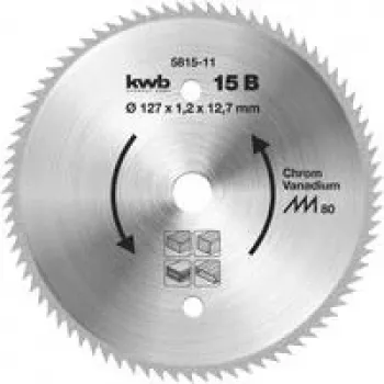 kwb 581511 diskinio pjūklo diskas 127 x 12,75 mm