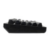 Keychron Double Shot KSA PBT pilnas klavišų dangtelisų rinkinys – White on Black (PBT-03)