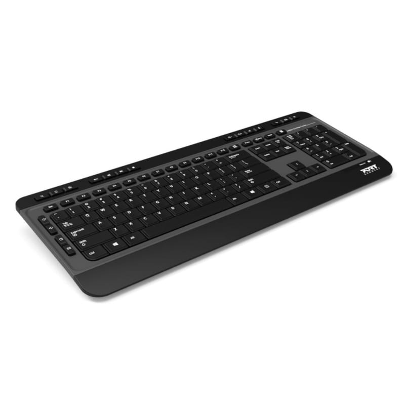 Port Silent belaidė klaviatūros ir pelės rinkinys, JAV išdėstymas (900901-US)