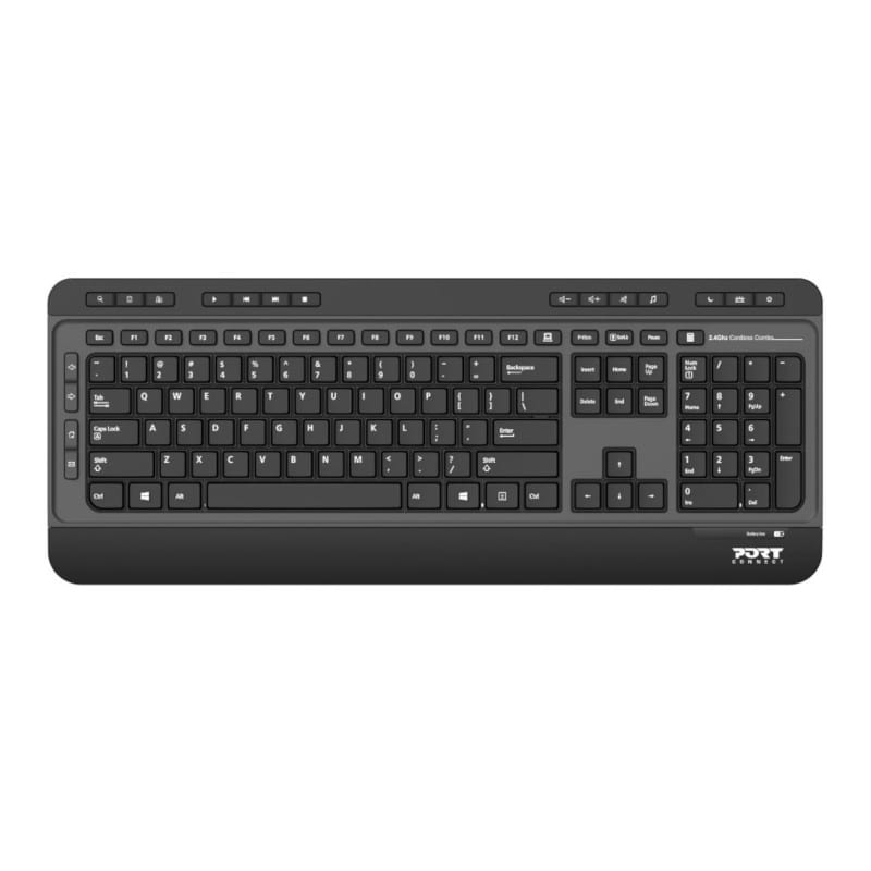 Port Silent belaidė klaviatūros ir pelės rinkinys, JAV išdėstymas (900901-US)