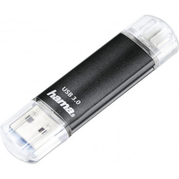 Hama Laeta Twin USB atmintinė 32 GB USB Type-A / Micro-USB 3.2 Gen 1 (3.1 Gen 1) juoda