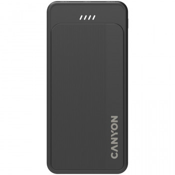 CANYON nešiojamas įkroviklis OnPower 100 10000mAh juodas