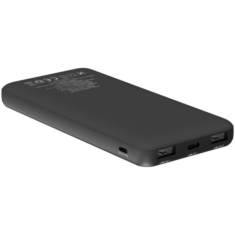 CANYON nešiojamas įkroviklis OnPower 100 10000mAh juodas