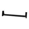 ALLNET 19 inch 1U sieninis tvirtinimo kampainis, 54 mm gylio, SMW serijos - juodas