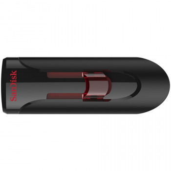 SanDisk Cruzer Glide 3.0 64GB USB 3.2 Gen 1 atmintinė, juoda