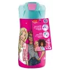 Maped PICNIK geriamojo vandens butelis Barbie, 0,43 l, korpusas iš nerūdijančio plieno su Barbie motyvu, šiaudelis pridedamas