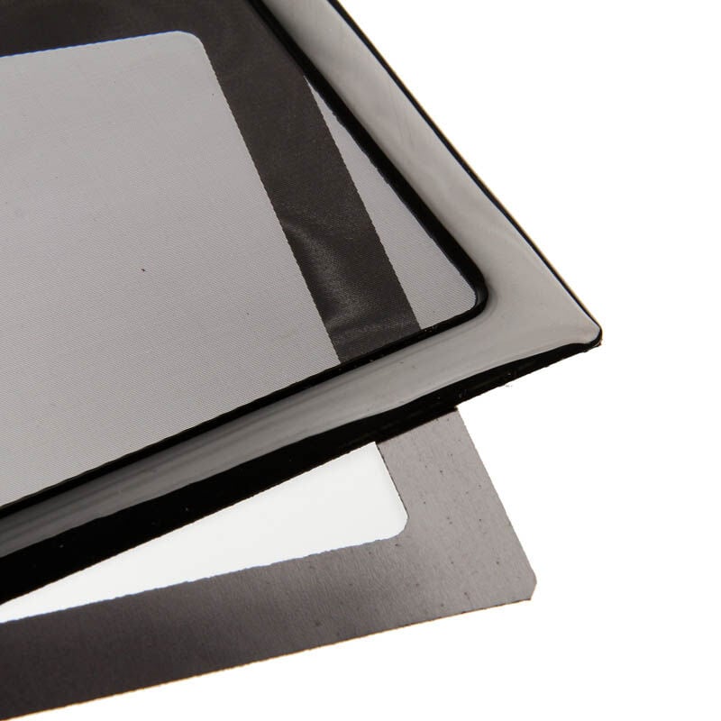 Demciflex dulkių filtras 280mm radiatoriams – juodas/juodas