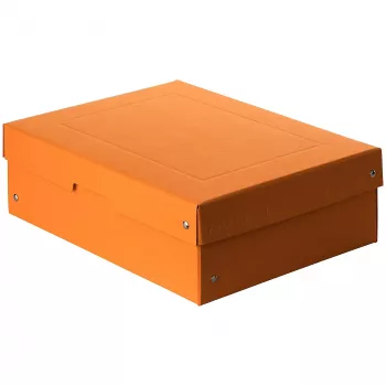 FALKEN PURE dokumentų dėžė 1250 lapų pastelinės oranžinės spalvos 24.0 x 32.0 x 10.0 cm
