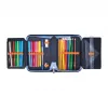 herlitz Tech Mech pieštukų penalas, 31 dalių, pagamintas iš poliesterio, matmenys: (W)205 x (D)140 x (H)38 mm, 2 atvartai
