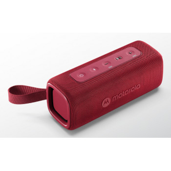 Motorola ROKR 600 nešiojamas Bluetooth garsiakalbis, 30W, IP67, raudonas