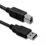 Qoltec USB 3.0 spausdintuvo kabelis, USB-A kištukas į USB-B kištuką, 2 m (52309)