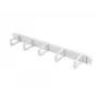 Lanberg 19 inch 1U kabelių tvarkymo skydas, B tipas - pilkas (AK-1202-S)