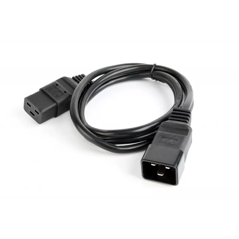 Gembird serverio maitinimo prailginimo kabelis IEC C19 į C20, 1,5 m (PC-189-C19)