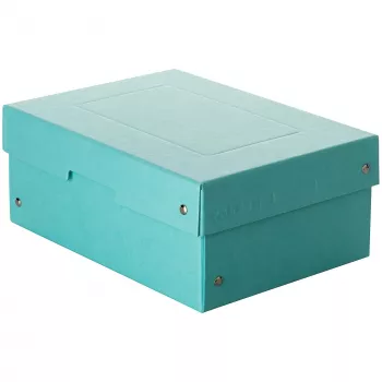 FALKEN PURE dokumentų dėžė 1250 lapų pastelinė mėlyna 18.0 x 25.0 x 10.0 cm
