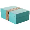 FALKEN PURE dokumentų dėžė 1250 lapų pastelinė mėlyna 18.0 x 25.0 x 10.0 cm